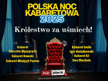 Włocławek Wydarzenie Kabaret Polska Noc Kabaretowa 2025