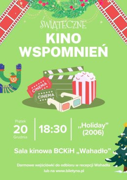 Brześć Kujawski Wydarzenie Film w kinie KINO WSPOMNIEŃ - HOLIDAY