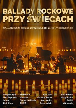 Włocławek Wydarzenie Koncert Ballady rockowe przy świecach