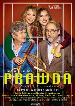 Leszno Wydarzenie Spektakl Prawda - komedia w reżyserii Wojciecha Malajkata