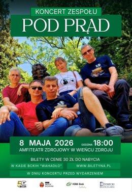 Wieniec-Zdrój Wydarzenie Koncert POD PRĄD - koncert w Amfiteatrze Zdrojowym