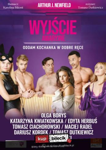 Włocławek Wydarzenie Spektakl Wyjście awaryjne - oddam kochanka w dobre ręce