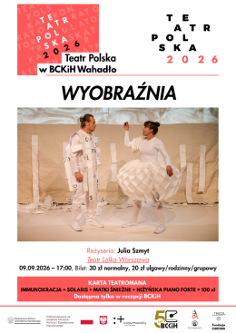 Brześć Kujawski Wydarzenie Spektakl "WYOBRAŹNIA" - spektakl dla dzieci - TEATR POLSKA 2026