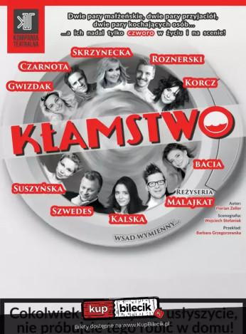 Brześć Kujawski Wydarzenie Spektakl KŁAMSTWO- komedia małżeńska w gwiazdorskiej obsadzie!!!